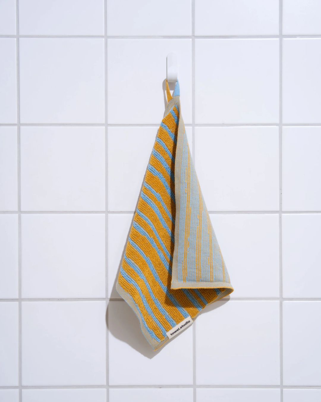 Stripe ハンドタオル 30×30 | Cararamel & Sky