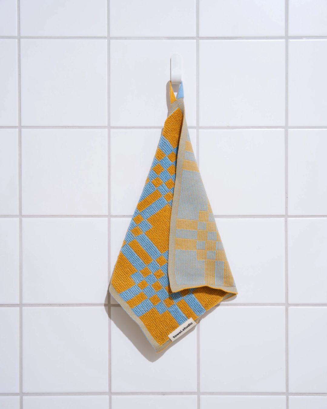 Weave ハンドタオル 30×30 | Sky & Brick