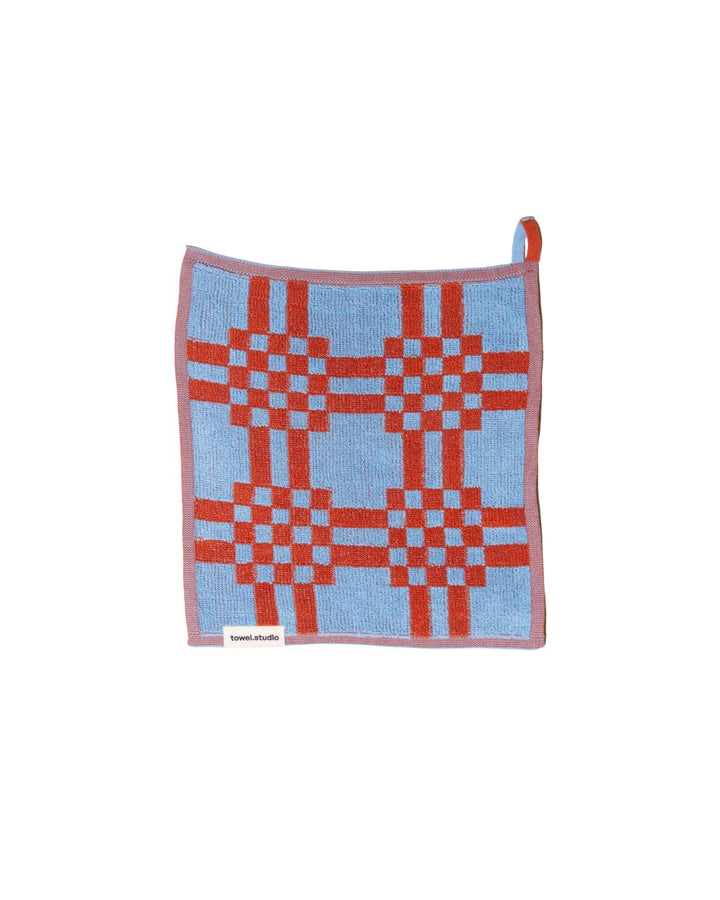 Weave ハンドタオル 30×30 | Sky & Brick