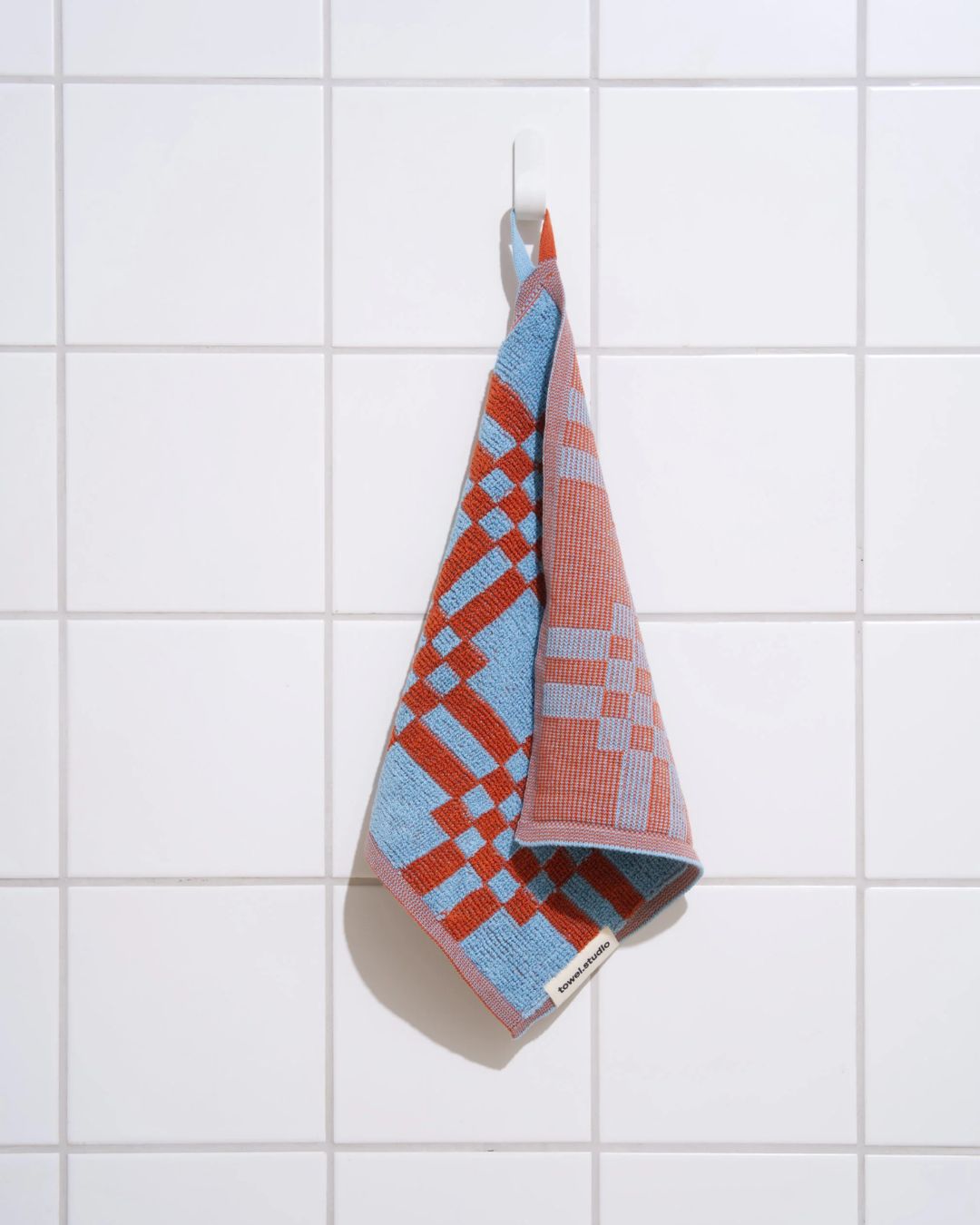 Weave ハンドタオル 30×30 | Sky & Brick