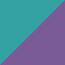 Turquoise / Purple